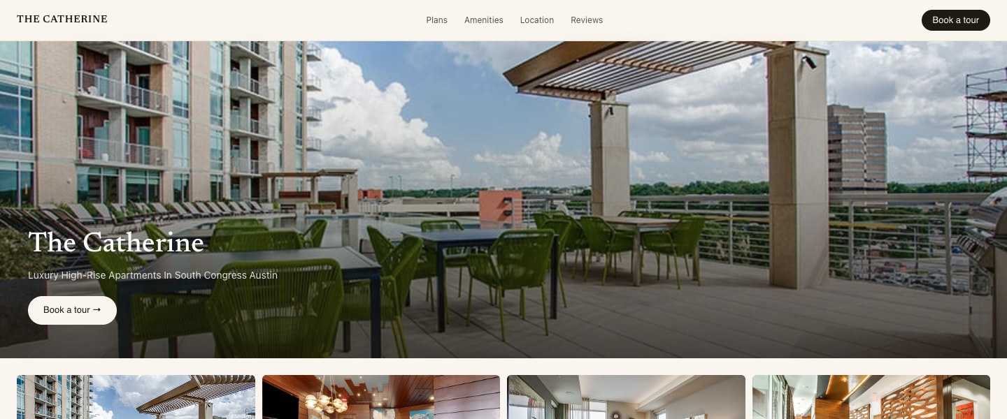 Premium custom website — South Congress, Austin